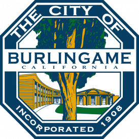 The City of Burlingame California, Incorporated 1908 Logo